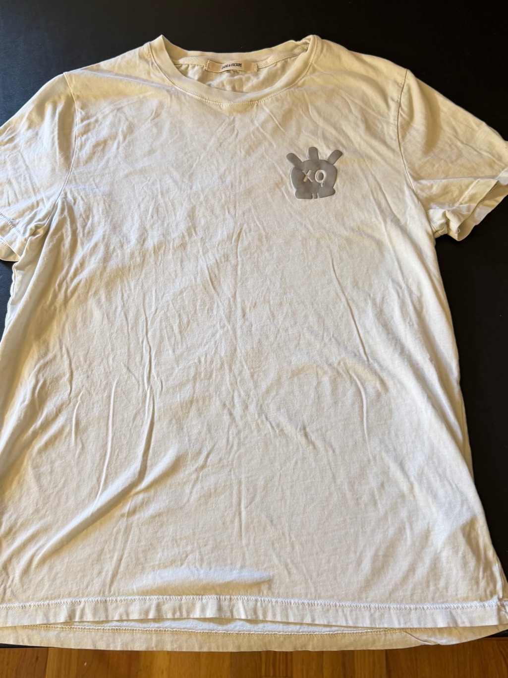 Zadig & Voltaire White Tommy Skull T Shirt